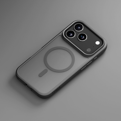 MagSafe Case for Apple iPhone 18 Pro / 17 Pro, Etteri, Matt Mag, Black