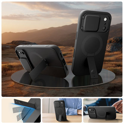 MagSafe Case for Apple iPhone 17 Pro Max, Tech-Protect, Kevlar Aura, Black