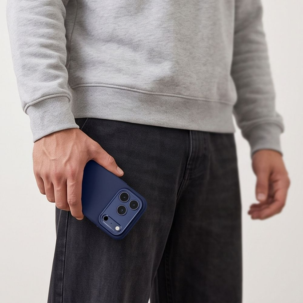 MagSafe Case for Apple iPhone 18 Pro / 17 Pro, Tech-Protect, Uniq CC, Navy Blue