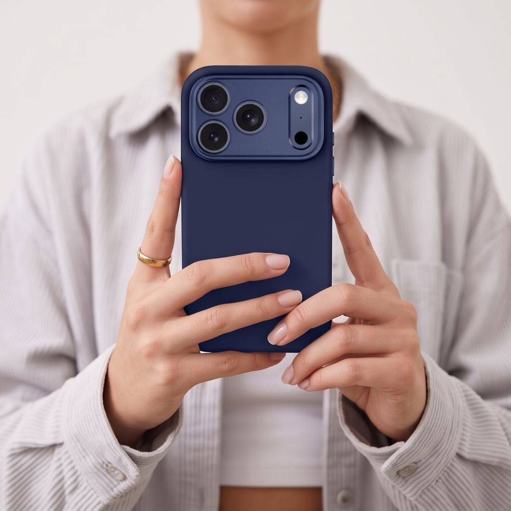 MagSafe Case for Apple iPhone 18 Pro / 17 Pro, Tech-Protect, Uniq CC, Navy Blue