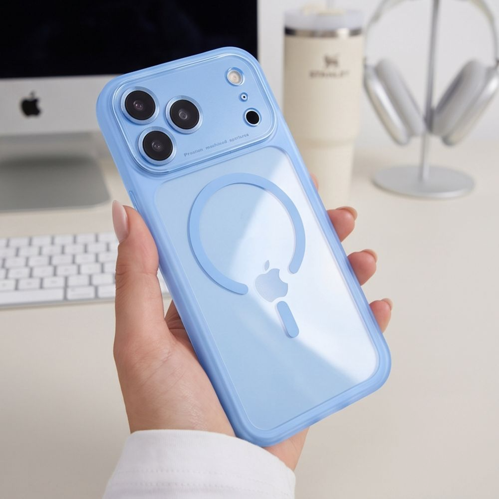MagSafe Case for Apple iPhone 18 Pro Max / 17 Pro Max, Tech-Protect, MagPeak CC, Blue