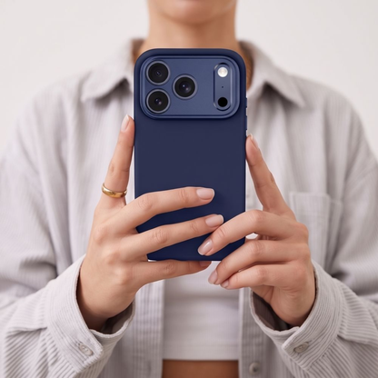 MagSafe Case for Apple iPhone 18 Pro Max / 17 Pro Max, Tech-Protect, Uniq CC, Navy Blue