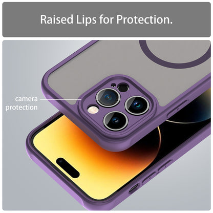 MagSafe Case for Apple iPhone 14 Pro Max, Techsuit, HaloFrost II, Purple