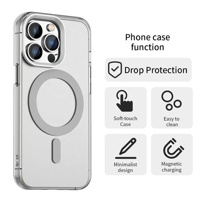 MagSafe Case for Apple iPhone 14 Pro, Techsuit, CandyCase, White