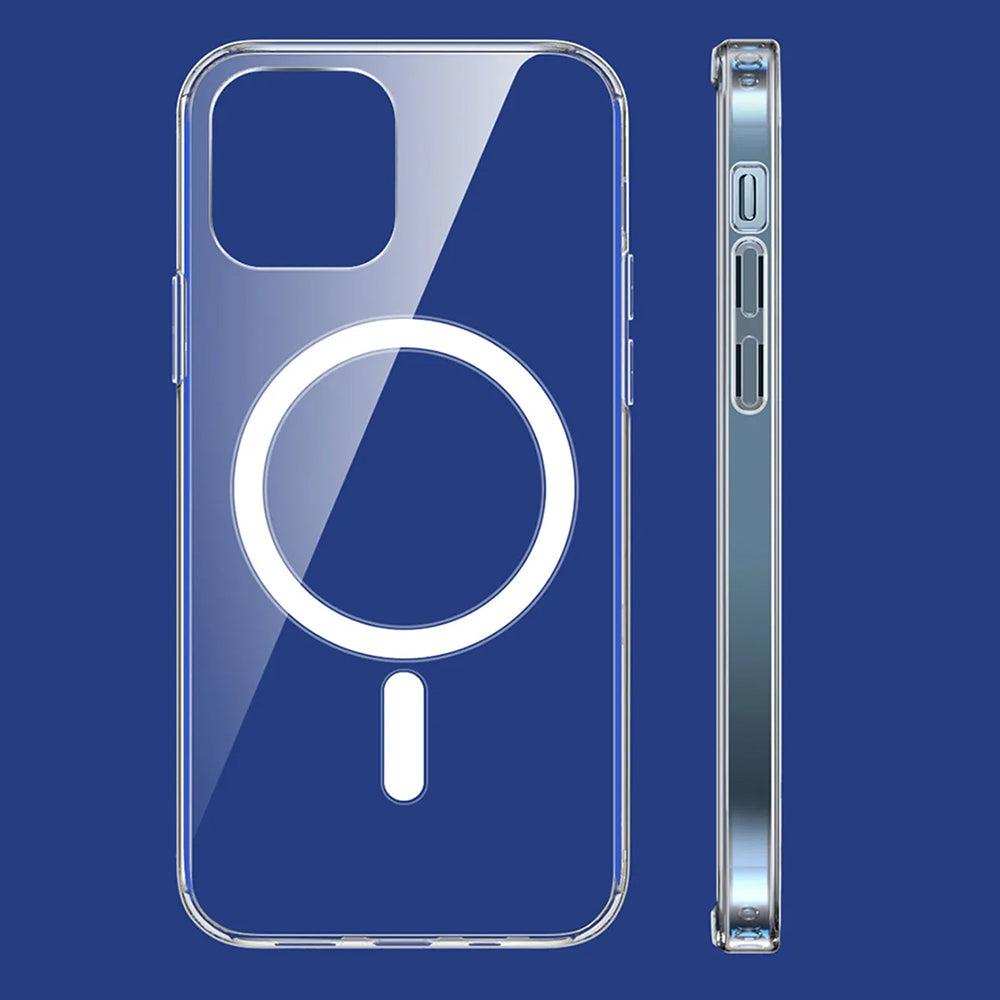 MagSafe Case for Apple iPhone 14 Pro, Techsuit, Pro, Transparent