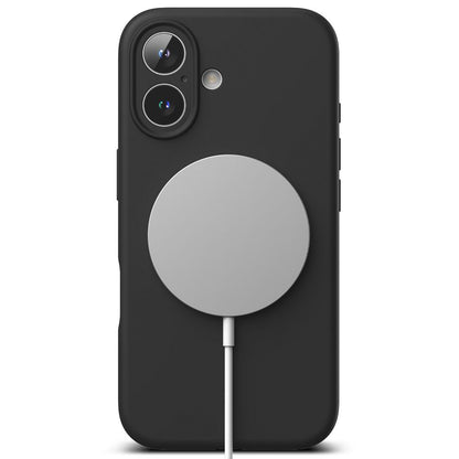 MagSafe Case for Apple iPhone 15 Plus, Techsuit, SoftFlex, Black