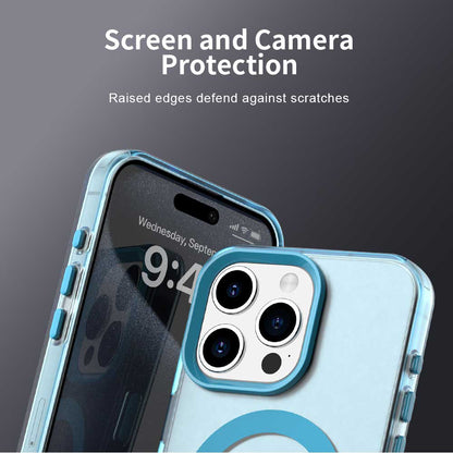 MagSafe Case for Apple iPhone 15 Pro Max, Techsuit, CandyCase, Blue
