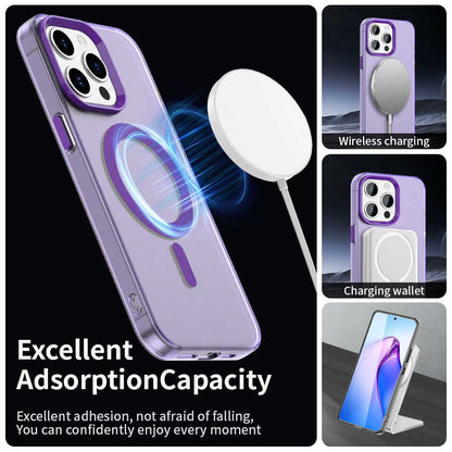 MagSafe Case for Apple iPhone 15 Pro Max, Techsuit, CandyCase, Purple