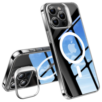MagSafe Case for Apple iPhone 15 Pro, Torras, Lstand, Transparent