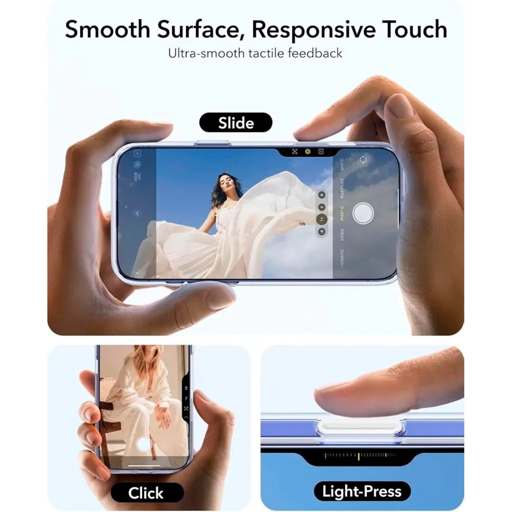 MagSafe Case for Apple iPhone 16, ESR, Classic Hybrid Kickstand Slide, Transparent