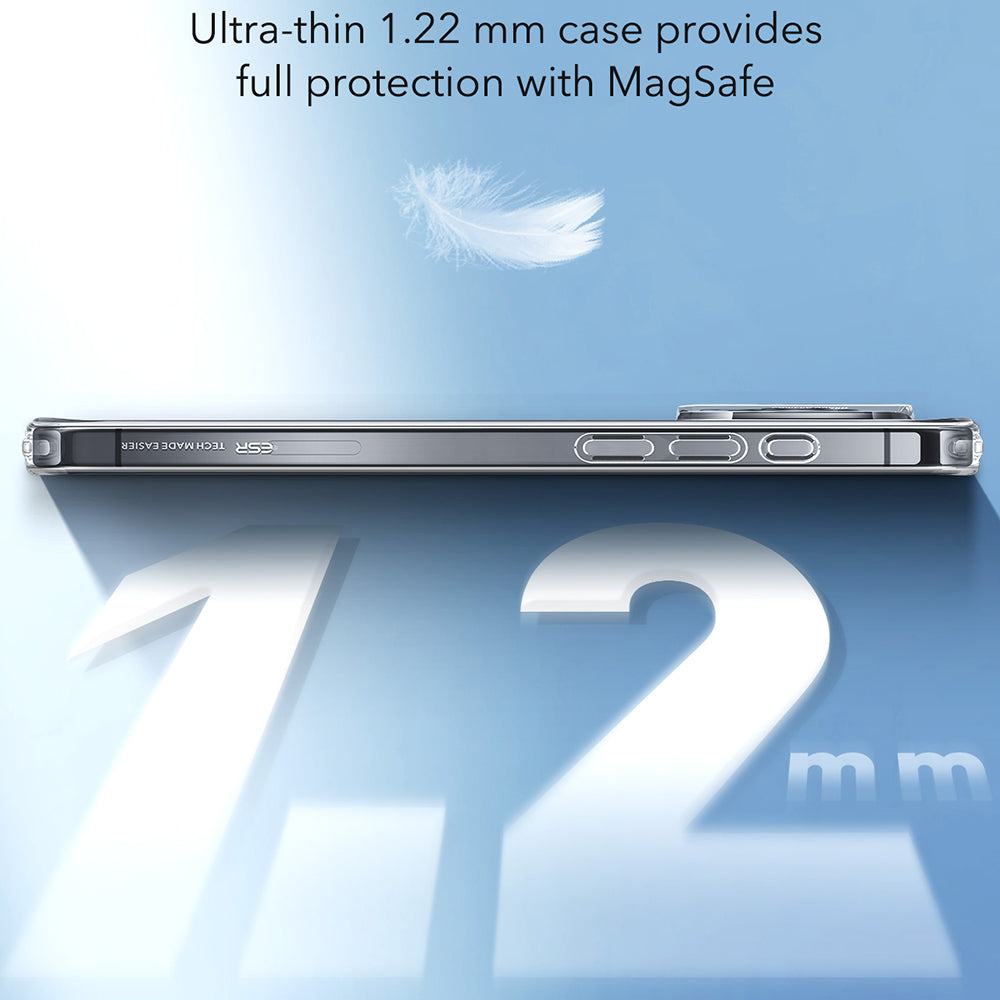 MagSafe Case for Apple iPhone 16, ESR, Zero, Transparent