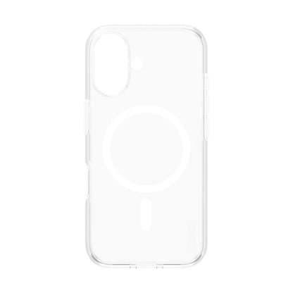 MagSafe Case for Apple iPhone 16, PanzerGlass, Urban Combat Care, White Transparent