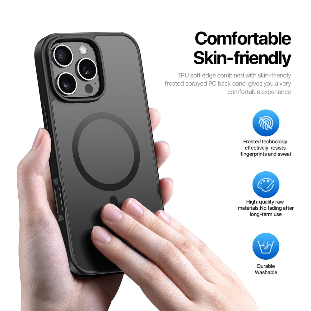 MagSafe Case for Apple iPhone 16 Pro Max, DUX DUCIS, Yind, Black