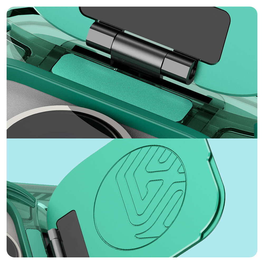 MagSafe Case for Apple iPhone 16 Pro Max, Nillkin, Iceblade Prop (w/o Camera Cutout), Green