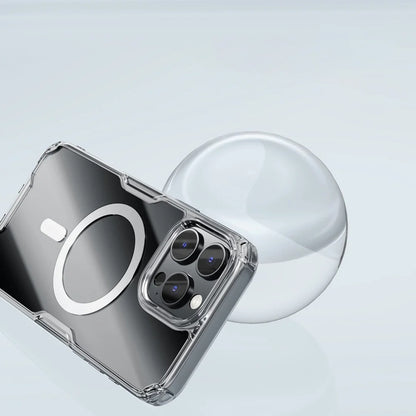 MagSafe Case for Apple iPhone 16 Pro Max, Nillkin, Nature Pro, Transparent