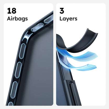 MagSafe Case for Apple iPhone 16 Pro Max, Torras, Guardian, Black