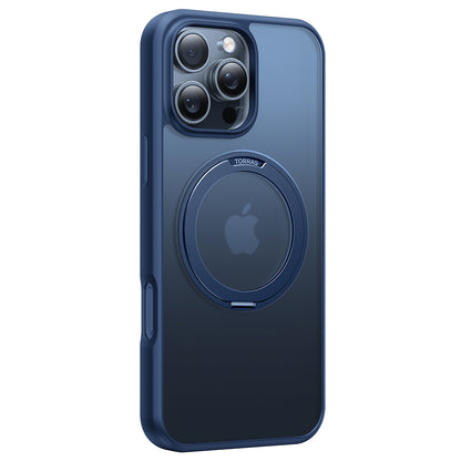 MagSafe Case for Apple iPhone 16 Pro Max, Torras, Ostand Pro, Navy Blue
