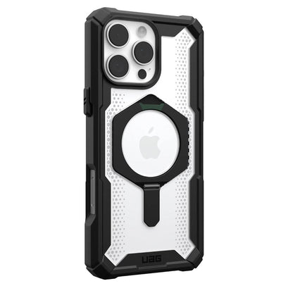 MagSafe Case for Apple iPhone 16 Pro Max, Urban Armor Gear, Plasma XTE, Transparent Black
