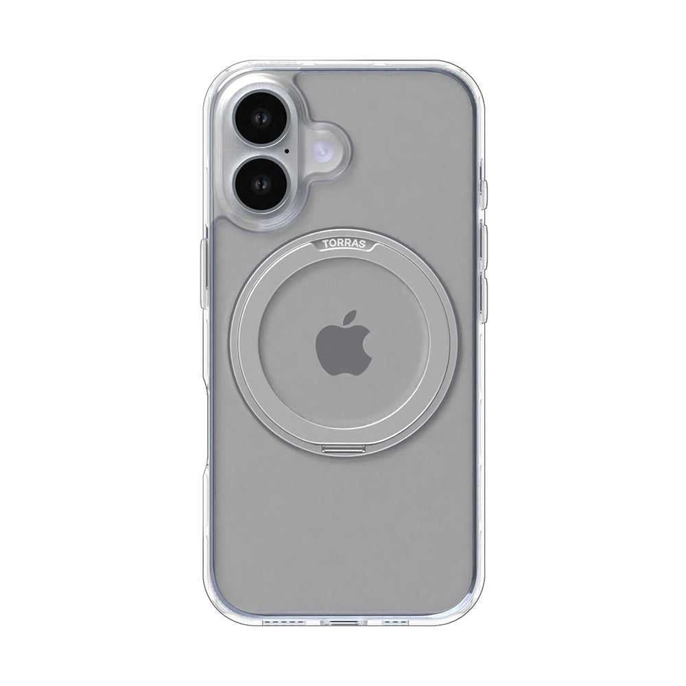MagSafe Case for Apple iPhone 16, Torras, Ostand Pro, Transparent