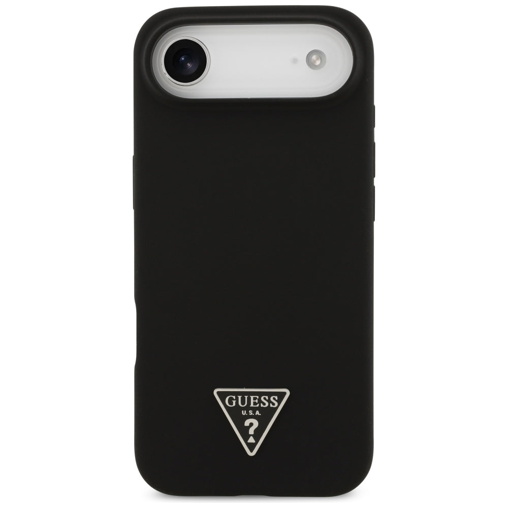 MagSafe Case for Apple iPhone 17 Air, Guess, Triangle Logo, Black