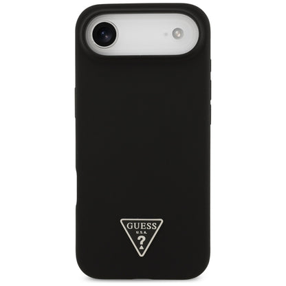 MagSafe Case for Apple iPhone 17 Air, Guess, Triangle Logo, Black