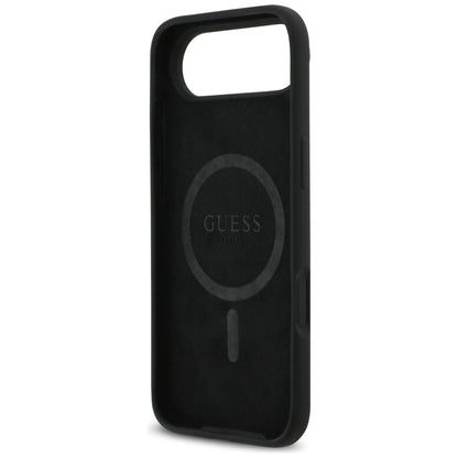 MagSafe Case for Apple iPhone 17 Air, Guess, Triangle Logo, Black