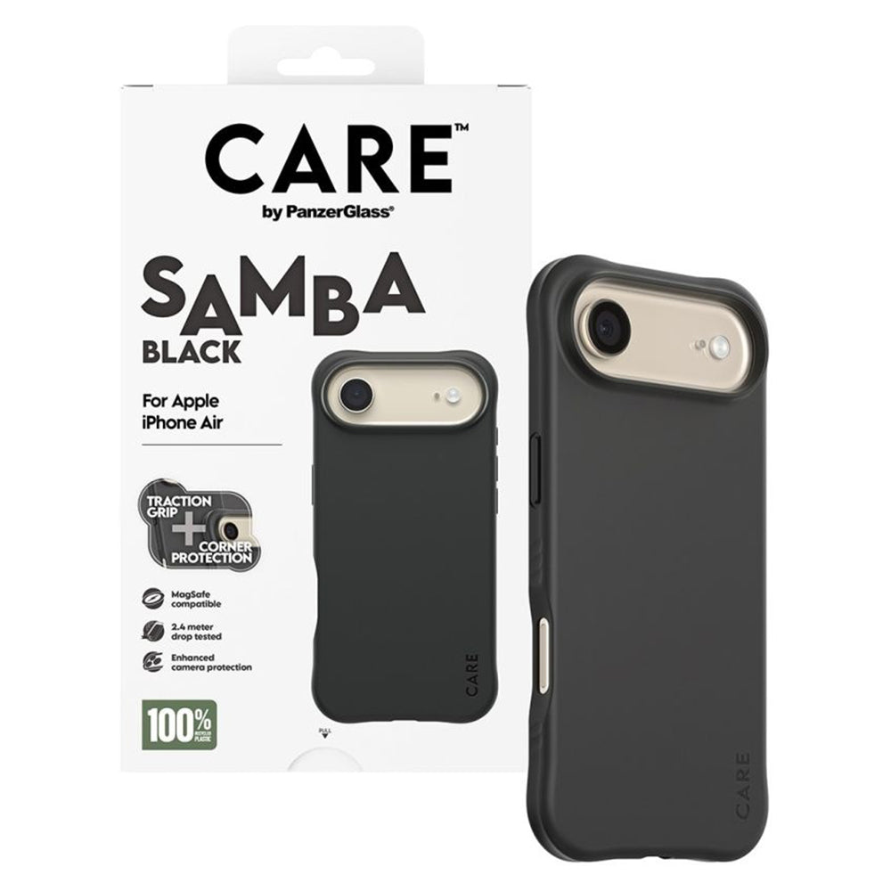 MagSafe Case for Apple iPhone 17 Air, PanzerGlass, Fashionable Care, Black