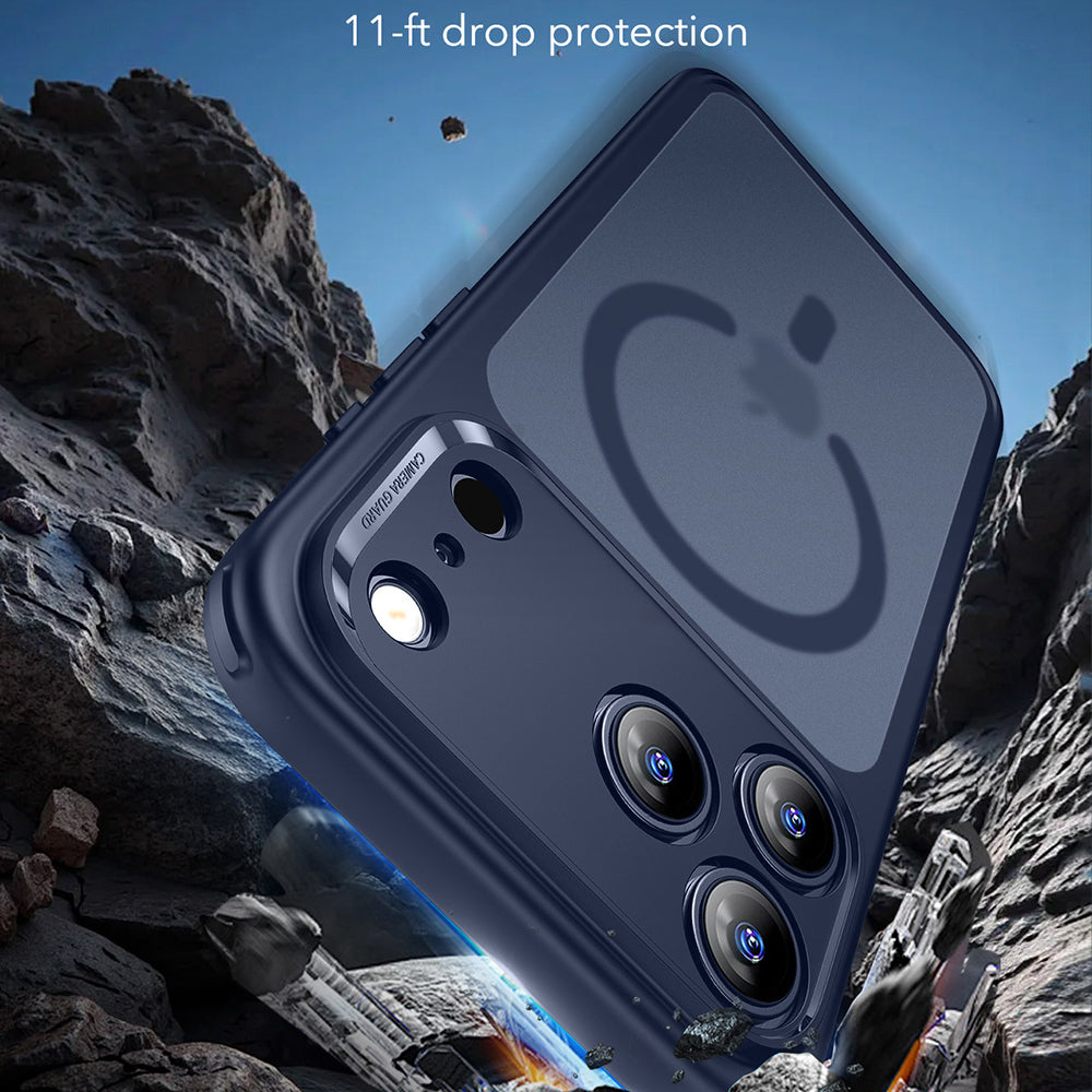 MagSafe Case for Apple iPhone 17 Pro Max, ESR, Classic Hybrid, Satin Blue