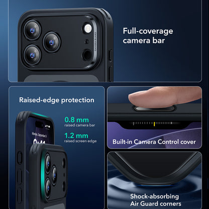 MagSafe Case for Apple iPhone 17 Pro Max, ESR, Classic Hybrid, Satin Black