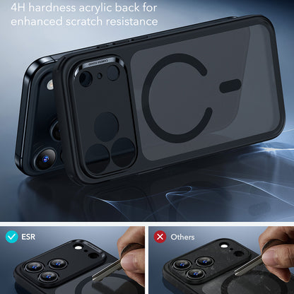 MagSafe Case for Apple iPhone 17 Pro Max, ESR, Classic Hybrid, Satin Black