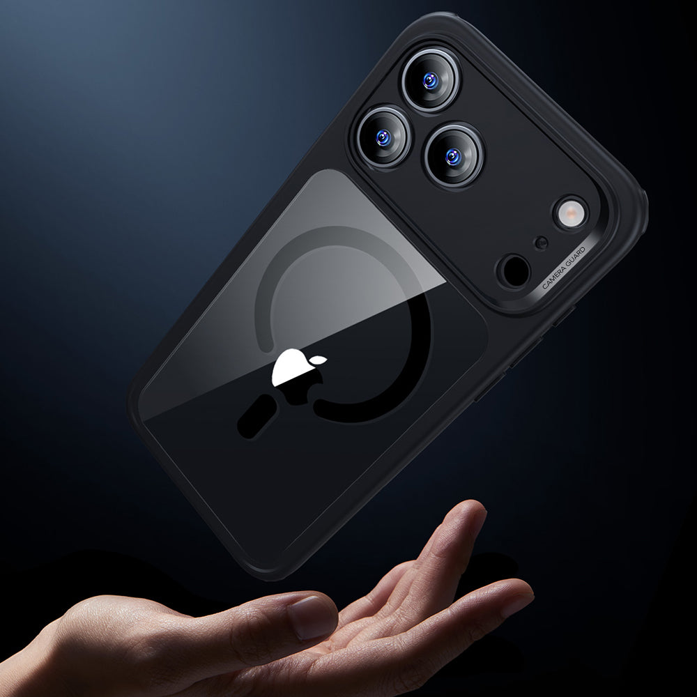 MagSafe Case for Apple iPhone 17 Pro Max, ESR, Classic Hybrid, Transparent Black