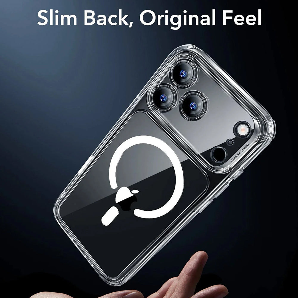 MagSafe Case for Apple iPhone 17 Pro Max, ESR, Classic Hybrid, Transparent