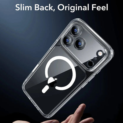 MagSafe Case for Apple iPhone 17 Pro Max, ESR, Classic Hybrid, Transparent