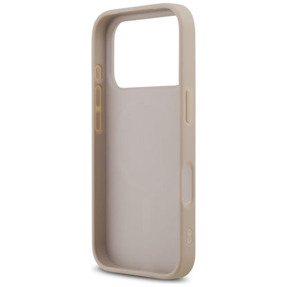 MagSafe Case for Apple iPhone 17 Pro Max, Guess, 4G Ring Classic Logo, Pink
