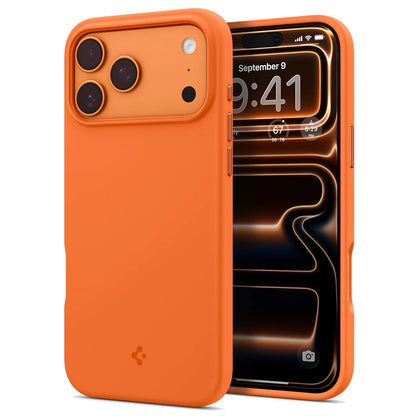 MagSafe Case for Apple iPhone 17 Pro Max, Spigen, Silicone Fit, Orange