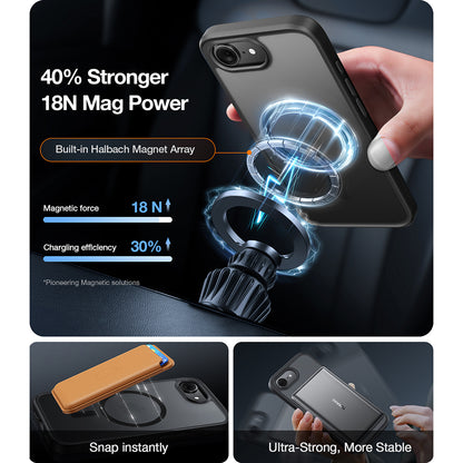 MagSafe Case for Apple iPhone 17 Pro Max, Torras, Guardian, Orange