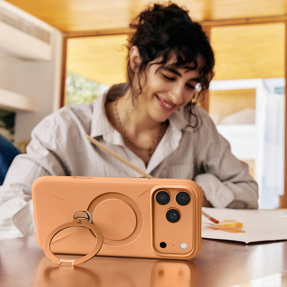 MagSafe Case for Apple iPhone 17 Pro Max, Torras, QPRO Silicone, Gold