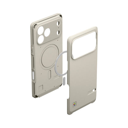 MagSafe Case for Apple iPhone 17 Pro, Spigen, Classic LS, Cream ACS10479