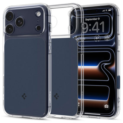 MagSafe Case for Apple iPhone 17 Pro, Spigen, Ultra Hybrid T, Matte Blue ACS10476