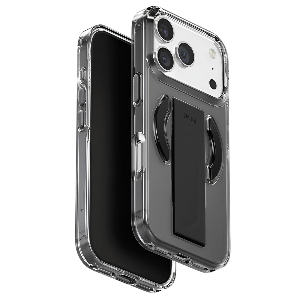 MagSafe Case for Apple iPhone 17 Pro, UNIQ, Heldro Air MagClick, Black
