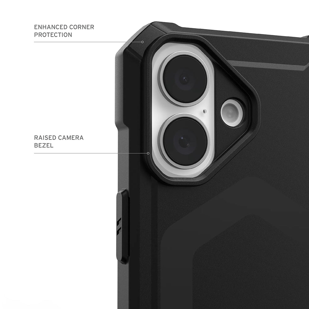 MagSafe Case for Apple iPhone 17 Pro, Urban Armor Gear, Essential Armor, Black