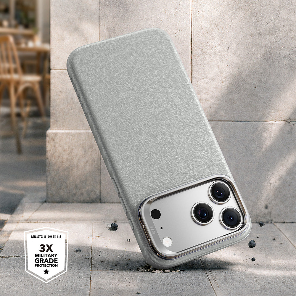 MagSafe Case for Apple iPhone 18 Pro / 17 Pro, ESR, Atelier with Kickstand, Gray