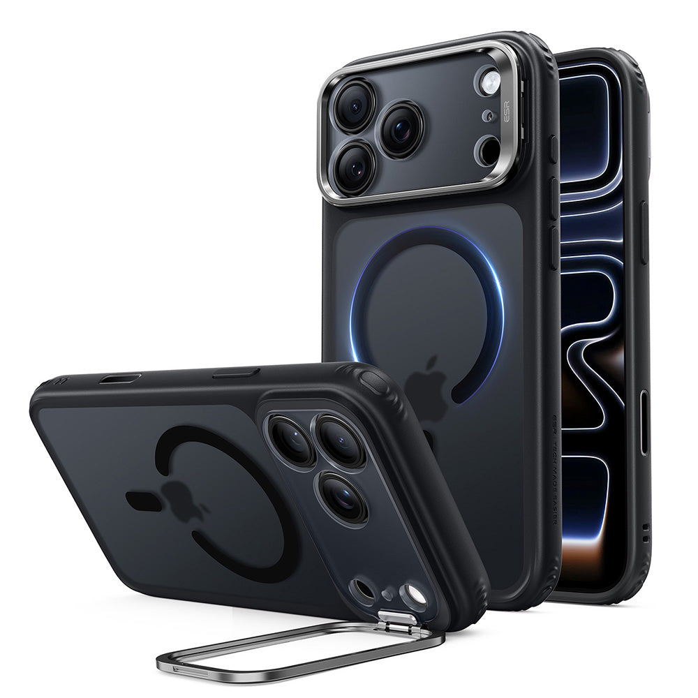 MagSafe Case for Apple iPhone 18 Pro / 17 Pro, ESR, Classic Hybrid Kickstand, Matte Black