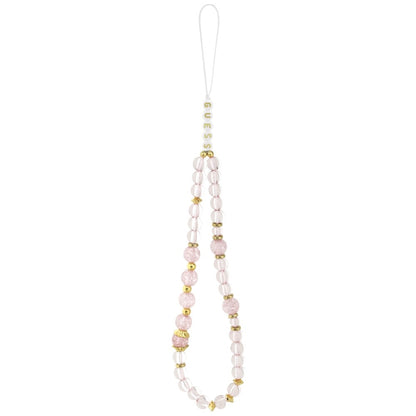 MagSafe Case for Apple iPhone 18 Pro / 17 Pro, Guess, IML Flowers with Pearl Strap, Pink