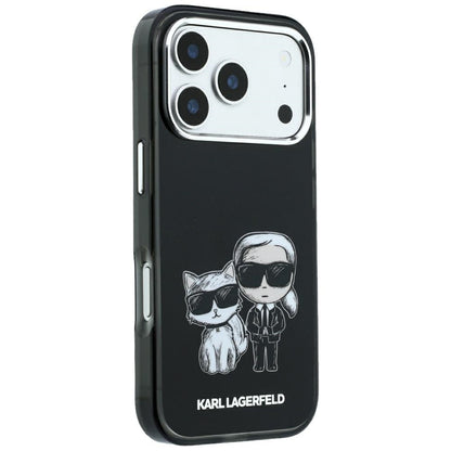MagSafe Case for Apple iPhone 18 Pro / 17 Pro, Karl Lagerfeld, KC Bodies Sketch, Black