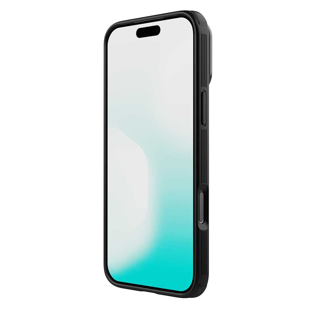MagSafe Case for Apple iPhone 18 Pro / 17 Pro, Nillkin, CamShield Prop, Transparent Black