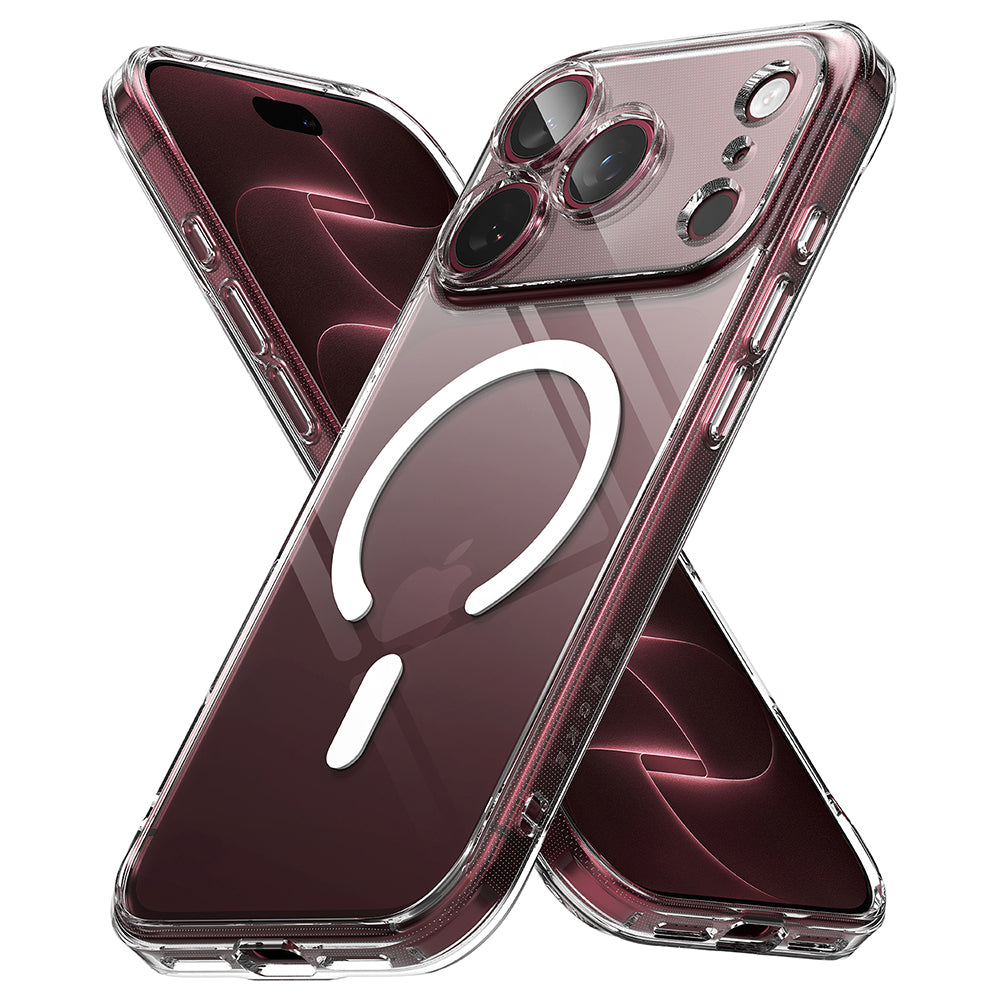 MagSafe Case for Apple iPhone 18 Pro / 17 Pro, Ringke, Fusion, Transparent