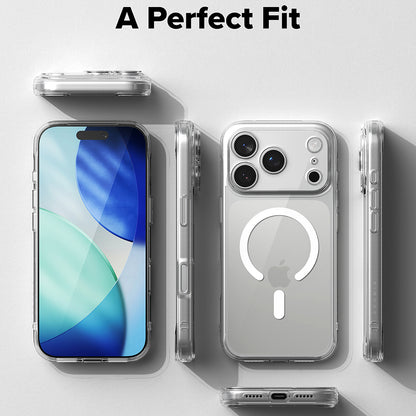 MagSafe Case for Apple iPhone 18 Pro / 17 Pro, Ringke, Fusion, Transparent
