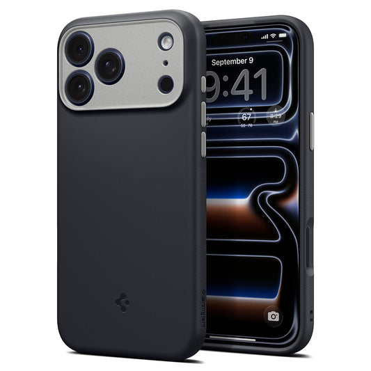 MagSafe Case for Apple iPhone 18 Pro / 17 Pro, Spigen, Caseology Nano Pop, Black ACS12177