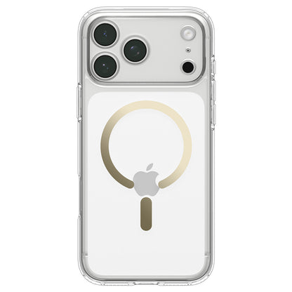 MagSafe Case for Apple iPhone 18 Pro / 17 Pro, Spigen, Ultra Hybrid, Transparent Gold ACS12157
